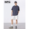 NPC潮牌胸前小字母刺绣【索罗娜】polo衫舒适凉感翻领T恤NP33TE02 商品缩略图1