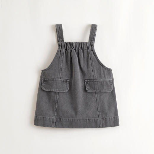 马克珍妮女童纯棉牛仔A版背带裙2025年秋装新款551653 商品图1