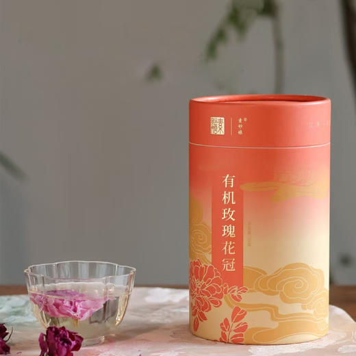 【买2赠1、发3罐】素妙娘 有机玫瑰花冠 干玫瑰花 30g/罐 商品图0