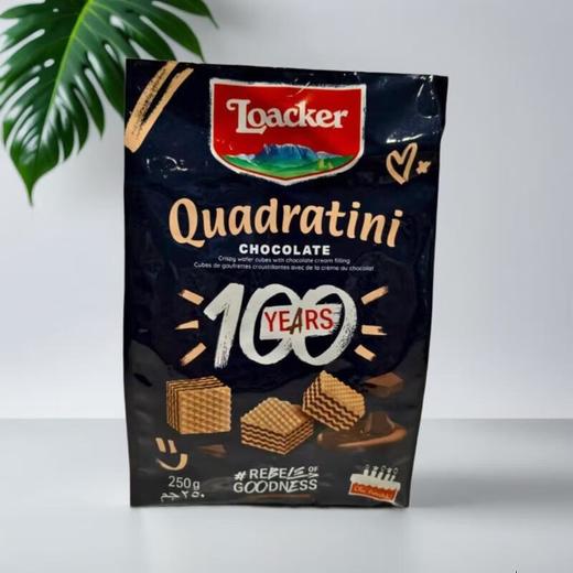 莱家粒粒装威化饼（巧克力味奶油夹心） 250g/袋 商品图0