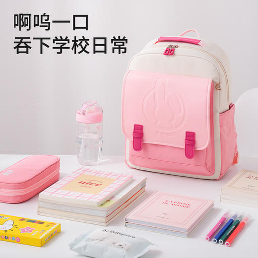 开学福利！赠送笔袋和课程表【剑桥护脊减负书包】小虫家新款儿童书包小学生女孩一二三五六年级轻便护脊大容量男女童背包 商品图4
