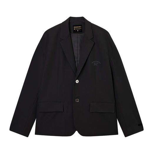 NPC潮牌老钱风刺绣落肩廓形西服西裤套装男随性金属扣NP4CJR08 商品图7