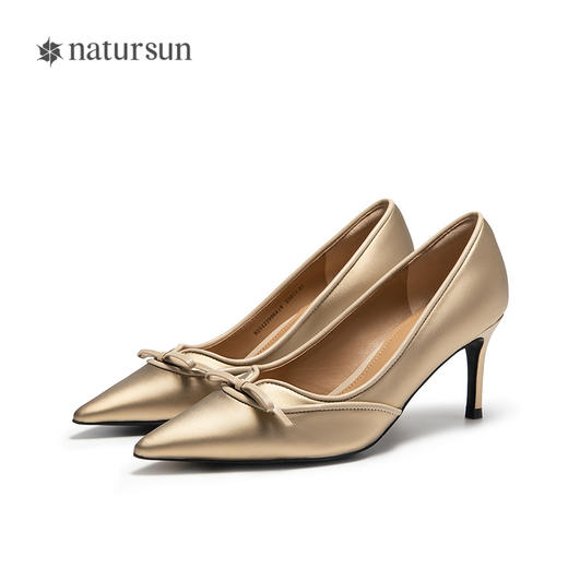 2楼natursun 25年秋季新品 时装单鞋 N25423996 商品图4