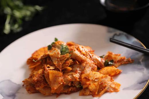 延边朝鲜族风味自拌牛板筋，温和不刺激的低辣️精品小肥牛嫩板筋整切Q弹口感软片大不塞牙越嚼越上头基地直邮 商品图6