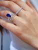 2.65ct刻面蓝宝石戒指 商品缩略图2