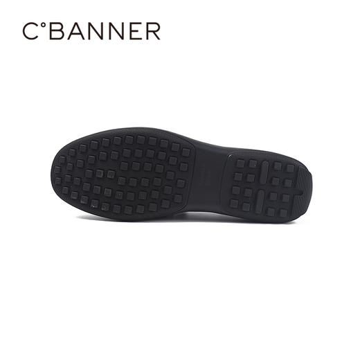 4楼千百度2025秋季舒适低跟强韧橡胶大底得体乐福鞋男鞋A25407221 商品图3