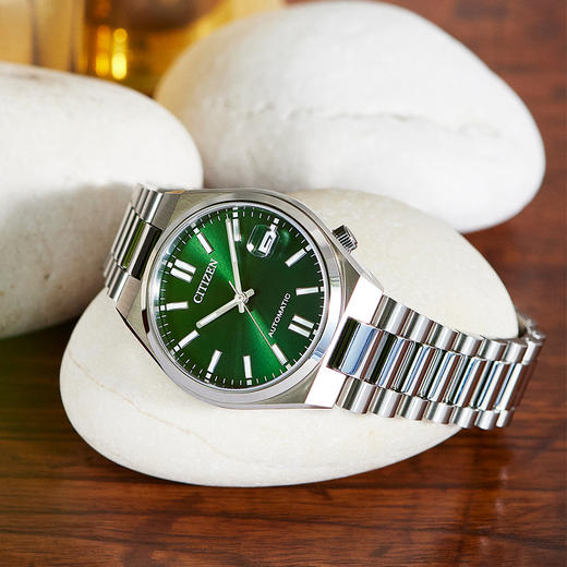 西铁城/CITIZEN机械不锈钢简约复古时尚腕表NJ0200-50X 商品图6