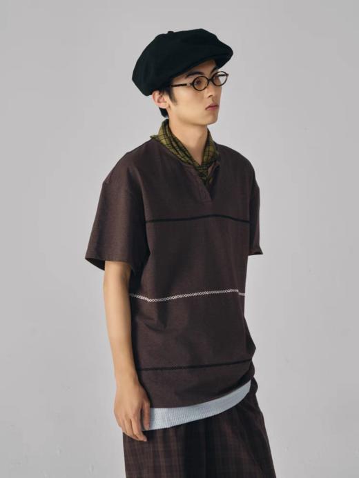 共和GongheRepub/GH24036/复古花纱落肩短袖 商品图2