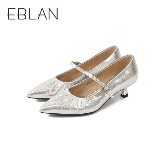 2楼伊伴2025春季新款时尚女单鞋B25111730 商品图4