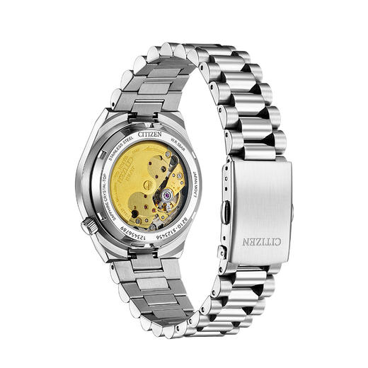 西铁城/CITIZEN机械不锈钢简约复古时尚腕表NJ0200-50Z 商品图4