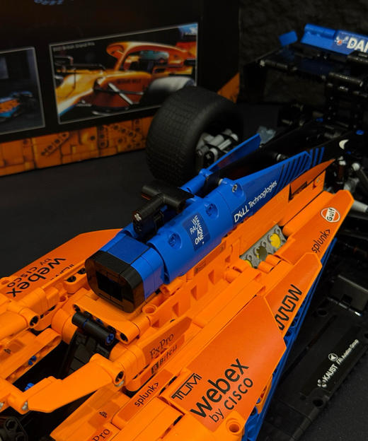 原单版本迈凯伦F1赛车模型积木072804 商品图5
