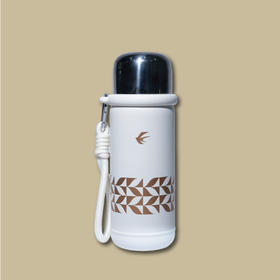 白金挂绳保温杯550ml