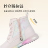 泰兰尼斯meta秋季新款儿童皮靴女童时尚洋气马丁靴软底轻便闪灯鞋 商品缩略图3