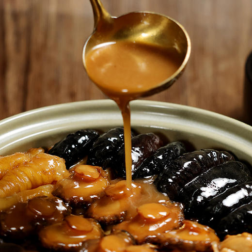 御鲜锋八参八鲍大盆菜1.65kg 商品图6