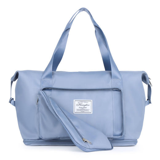 【YW】无忧购【开学好物】外出收纳大容量单肩折叠干湿分离旅行包7001（截单后3-5天发货) 商品图6