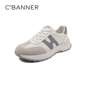 4楼千百度2025秋季耐磨耐穿透气真皮脚垫复古阿甘鞋A25427606