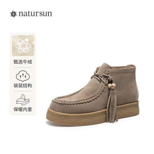 2楼natursun 24冬季新品牛津鞋 N24637566 商品图0