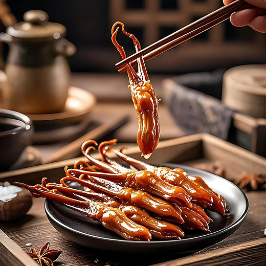 【皇佳香-青云好食城】秘制烤鸭舌50g/包 卤香透骨·香辣入味 | 追剧下酒休闲小食 商品图1