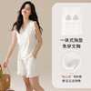 丁摩 带胸垫睡衣女夏季【纯棉】无袖背心短裤薄款可外穿夏天女士蕾丝家居服5ZF-  63035 商品缩略图6