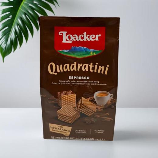 莱家特浓咖啡味粒粒装威化饼干 110g/包 商品图0