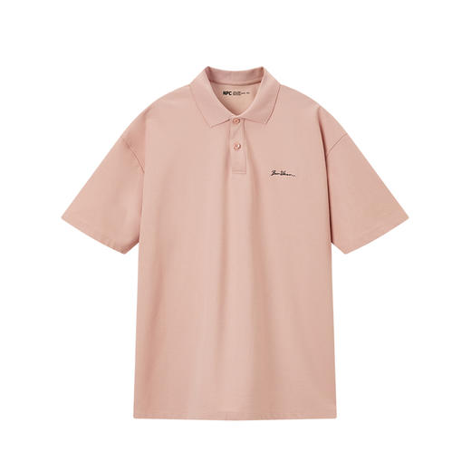 NPC潮牌胸前小字母刺绣【索罗娜】polo衫舒适凉感翻领T恤NP33TE02 商品图9