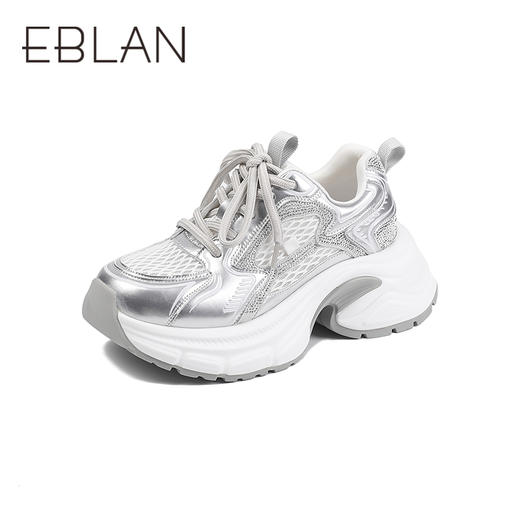 2楼伊伴2025年夏季新款时尚百搭网纱运动鞋B25382006 商品图0