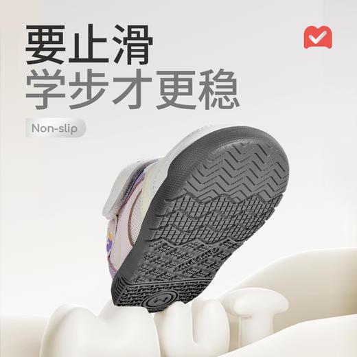 牧童宝宝秋季新款学步机能鞋软底防滑机能鞋透气网面婴幼儿稳护鞋 商品图8