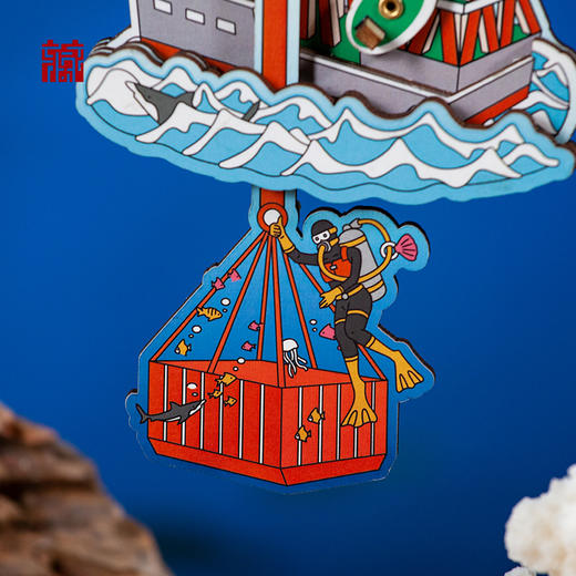 水下考古系列创意冰箱贴 商品图1