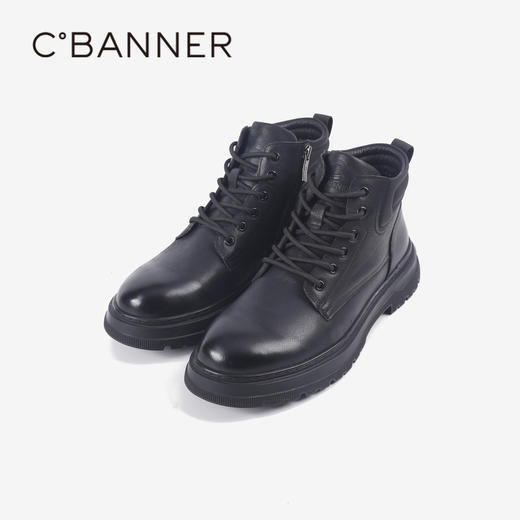 4楼千百度2024冬季新款男时尚休闲鞋A24599677 商品图5