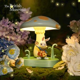 大英博物馆爱丽丝漫游奇境系列怀表兔蘑菇小夜灯