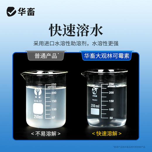 华畜盐酸大观霉素林可霉素可溶性粉兽用鸡用支原体猪肠炎兽药 商品图3