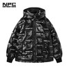 NPC潮牌男装满印MINONO夜光连帽冬季短款加厚羽绒服NP28DJ41 商品缩略图3