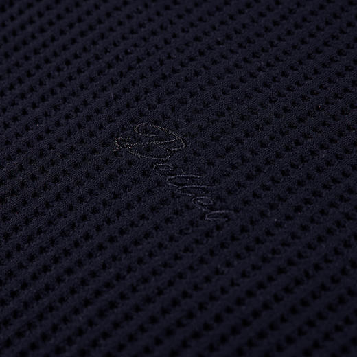 NPC潮牌胸口字母刺绣【华夫格】polo领运动套装男舒适透气NP55TP70 商品图3