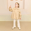 马克珍妮女童蝴蝶娃娃领纯棉风衣外套2025年秋装新款551575 商品缩略图2