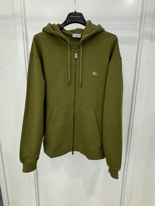 男款刺绣logo拉链连帽卫衣外套007 商品图0