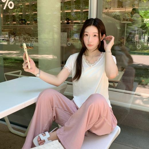 Beau Muse 雪花棉蕾丝短袖 商品图1