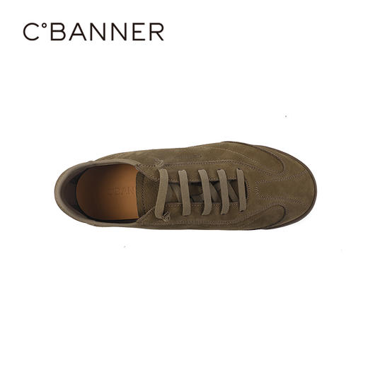 4楼千百度2025秋季真皮德训鞋轻盈发泡大底男鞋德训鞋A25452130 商品图2