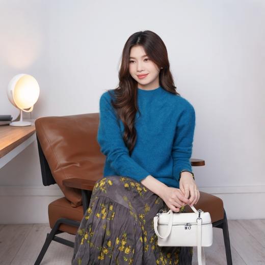 Avann阿曼衣Tasmanian纱线5%羊绒衫拉毛【半高领】675 商品图2