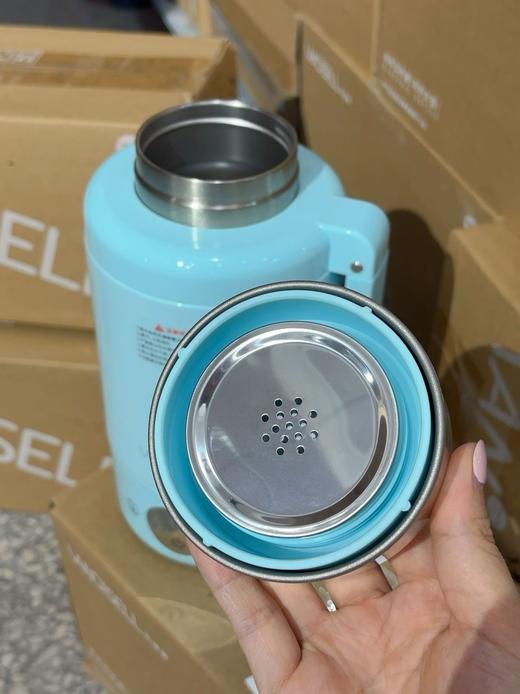 纯钛‼️便携式烧水壶旅行家用1L电热水壶316不锈钢真空保温烧水杯 商品图6