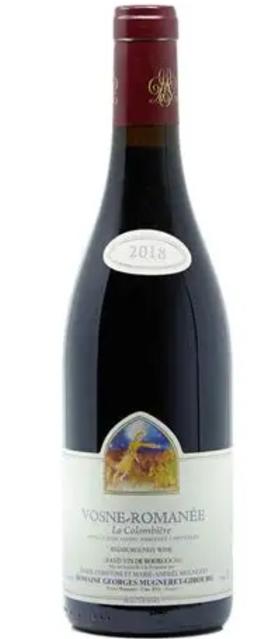 Domaine Georges Mugneret-Gibourg Vosne-Romanee La Colombiere慕尼赫吉堡酒庄沃恩罗曼尼科隆比干红葡萄酒2020【会员价4299】