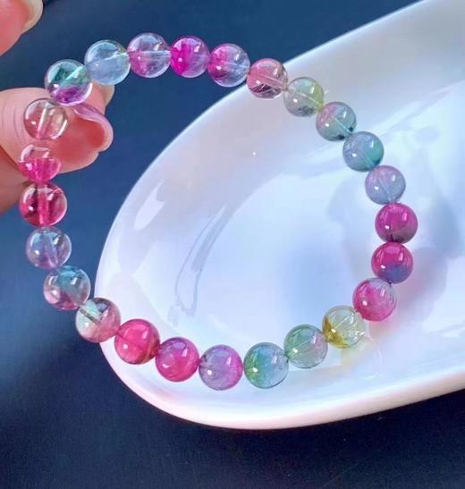14.71g西瓜碧玺手链 商品图8