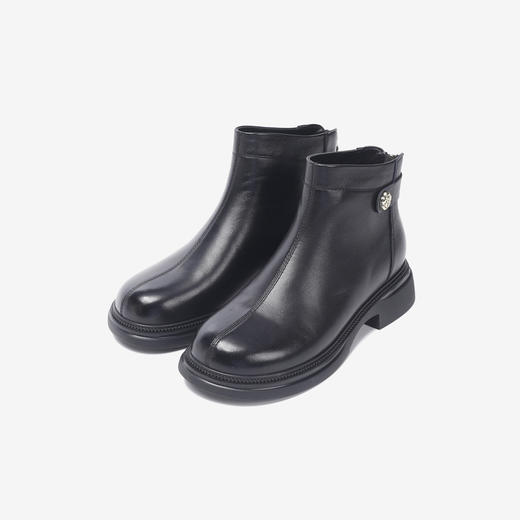 2楼伊伴2029新款冬季冬靴女鞋B24600180 商品图5