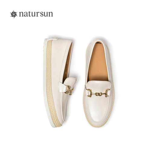 2楼natursun 25春季新品乐福鞋 N25185707 商品图3