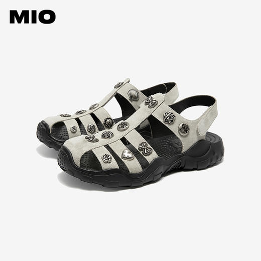 2楼MIO米奥 休闲凉鞋 M253143502 商品图2