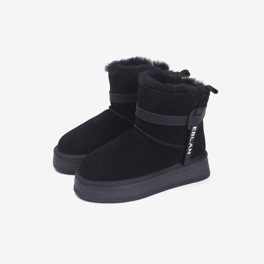 2楼伊伴2024冬季新款冬靴女鞋B24752560 商品图5