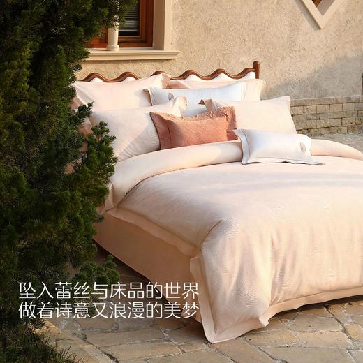 （品牌直发）水星家纺南法系列60支新疆长绒棉四件套高密贡缎抑菌轻奢套件严选 商品图1