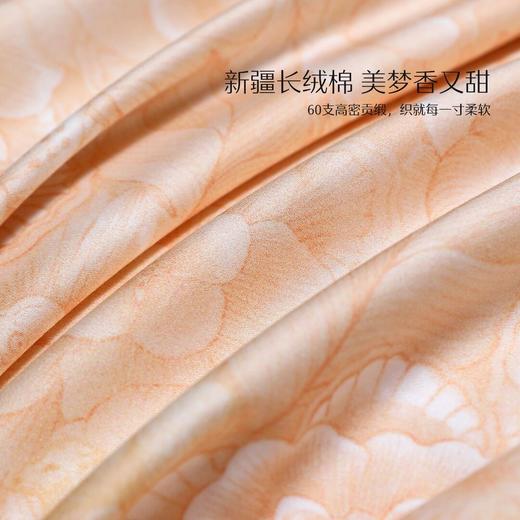 水星家纺南法系列60支长绒棉抑菌四件套透气亲肤套件床上用品严选 商品图2