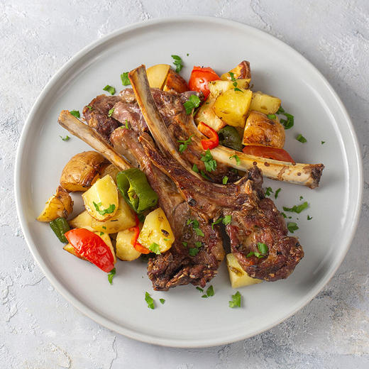 大黄鲜森 内蒙古原切羊精排1.5kg 商品图1