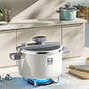 【400积分+149元】康巴赫 炫动系列珐琅微压汤锅 5.5L 微压快煮锁鲜更入味 商品缩略图0