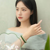 碧玉手链 中国风叠戴和田玉玉手串手链DIY搭配串珠女士礼物MEMORA诗普琳NB000207B 商品缩略图1